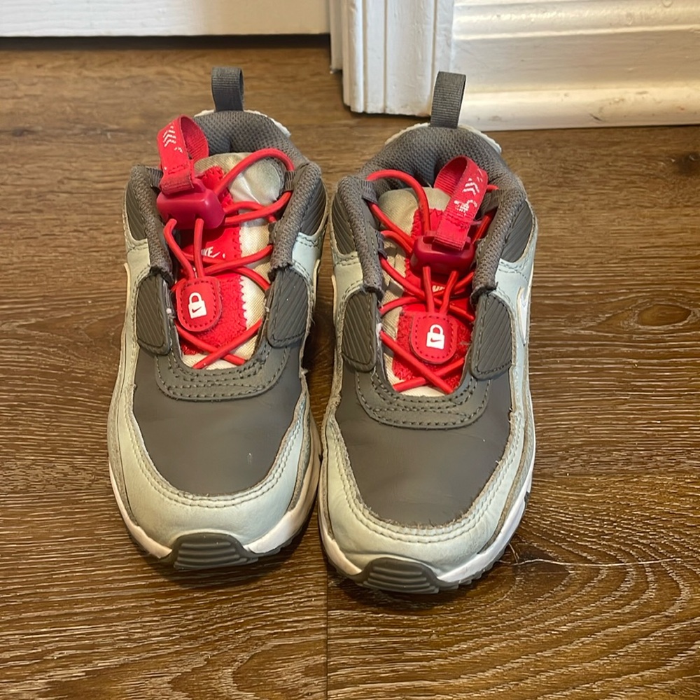 Little boy Nike sneakers